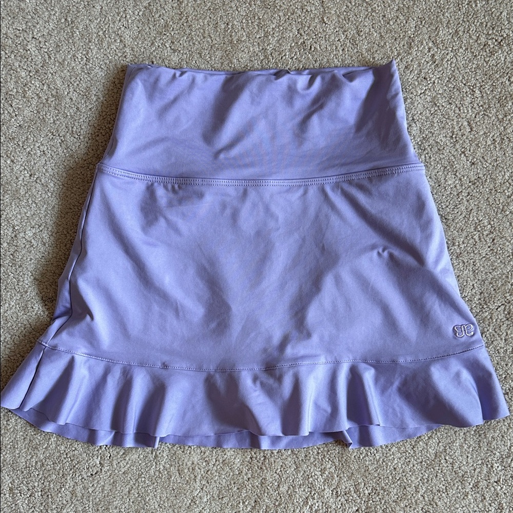Albion Periwinkle High-Waisted Swim Skirt